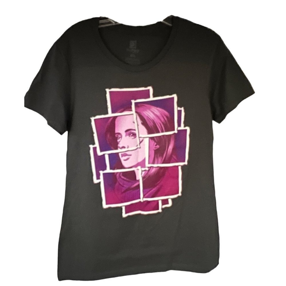 TeeFury Womens Juniors Dark Gray Graphic T-Shirt 2XL Novelty Stretch Cotton New